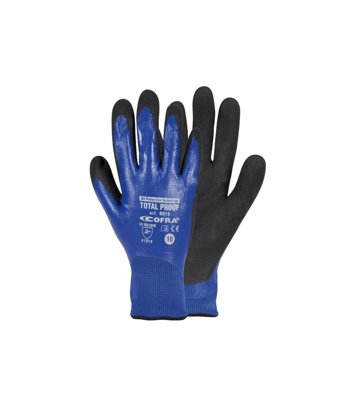 Guantes impermeables, 1 par de guantes de trabajo de nailon