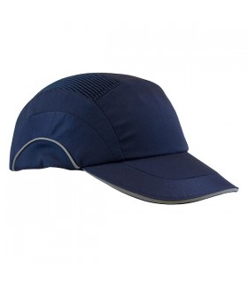 Gorra de seguridad HardCap A1 azul marino visera 7cm
